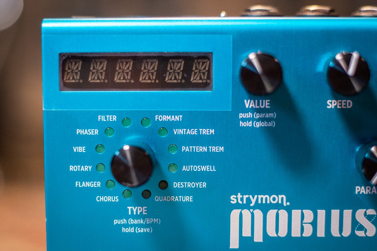 Strymon Mobius Modulation Guitar Effects Pedal