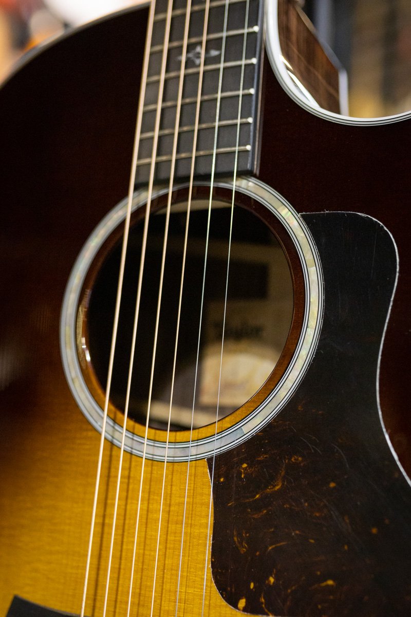Taylor 414ce-R Rosewood Grand Auditorium Acoustic/Electric Guitar with Deluxe Hardshell Case
