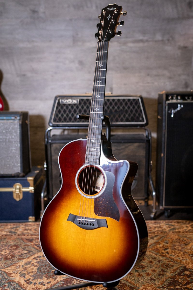 Taylor 414ce-R Rosewood Grand Auditorium Acoustic/Electric Guitar with Deluxe Hardshell Case
