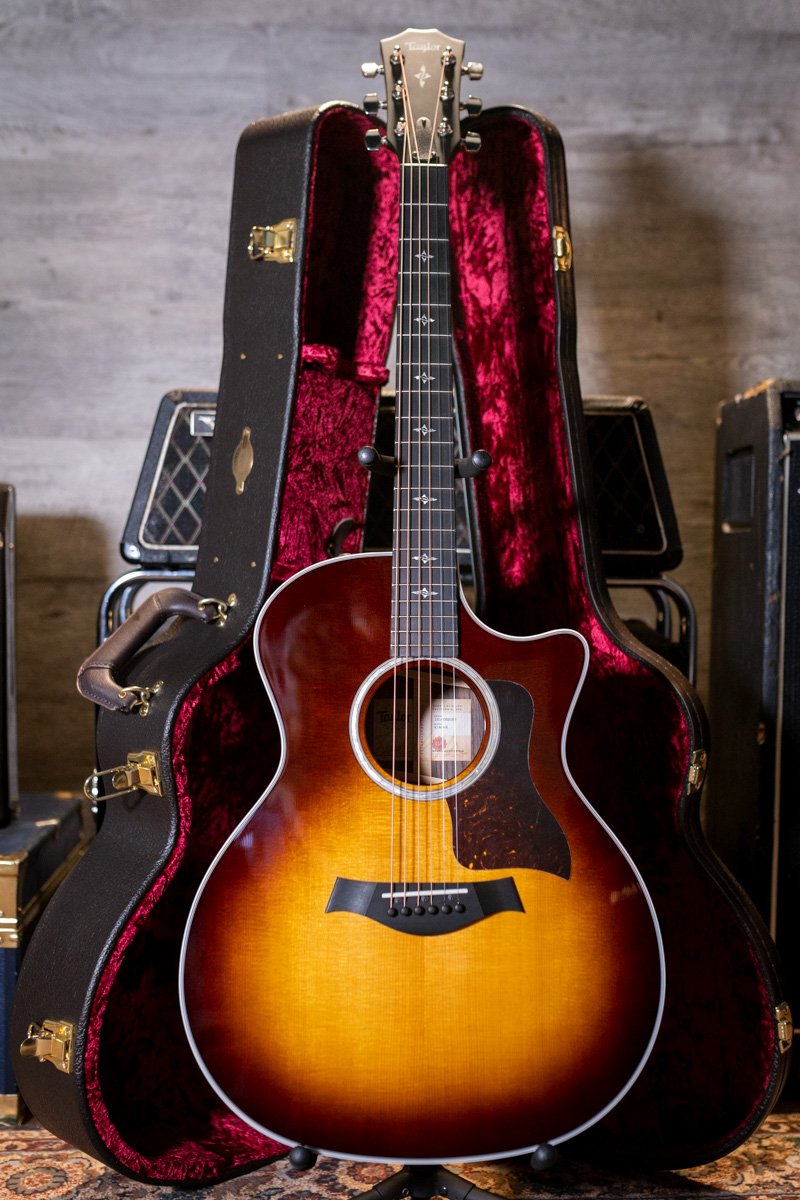 Taylor 414ce-R Rosewood Grand Auditorium Acoustic/Electric Guitar with Deluxe Hardshell Case
