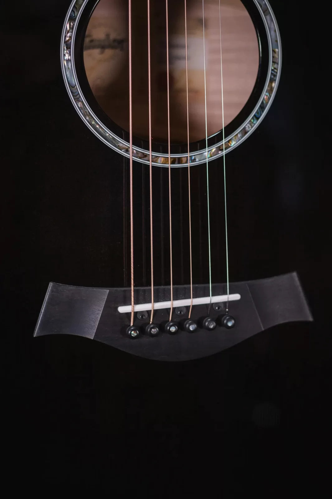 Taylor 614ce Special Edition Grand Auditorium Acoustic/Electric Guitar - Gaslamp Black with Hardshell Case