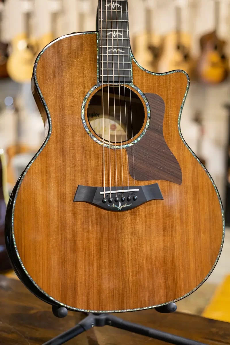 Taylor Custom Shop Grand Auditorium Honduran Rosewood/Sinker Redwood with Hardshell Case - Factory Demo