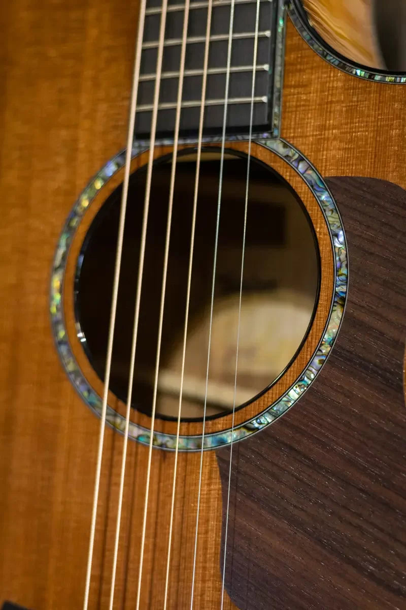 Taylor Custom Shop Grand Auditorium Honduran Rosewood/Sinker Redwood with Hardshell Case - Factory Demo