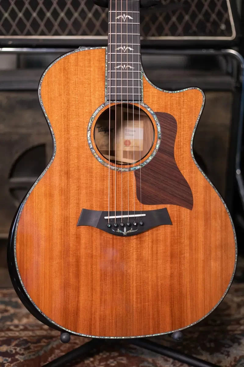Taylor Custom Shop Grand Auditorium Honduran Rosewood/Sinker Redwood with Hardshell Case - Factory Demo