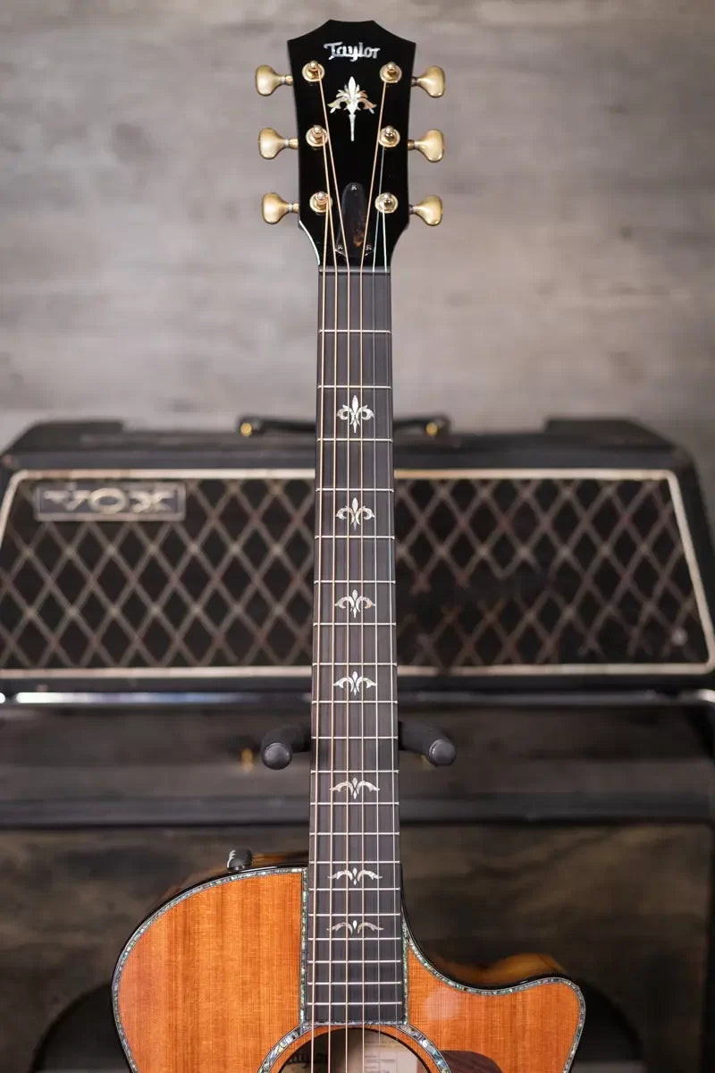 Taylor Custom Shop Grand Auditorium Honduran Rosewood/Sinker Redwood with Hardshell Case - Factory Demo