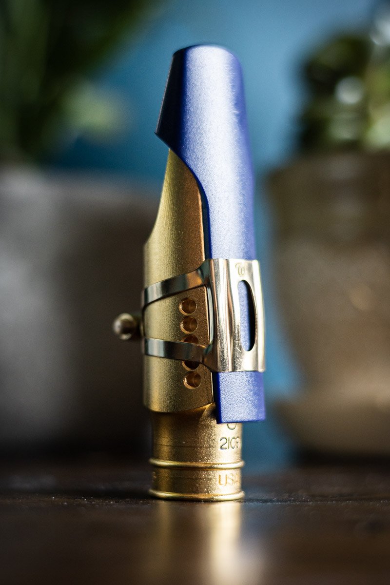 Theo Wanne Elements: Earth 2 Alto Gold Saxophone Mouthpiece Size 8, EA2-AG8