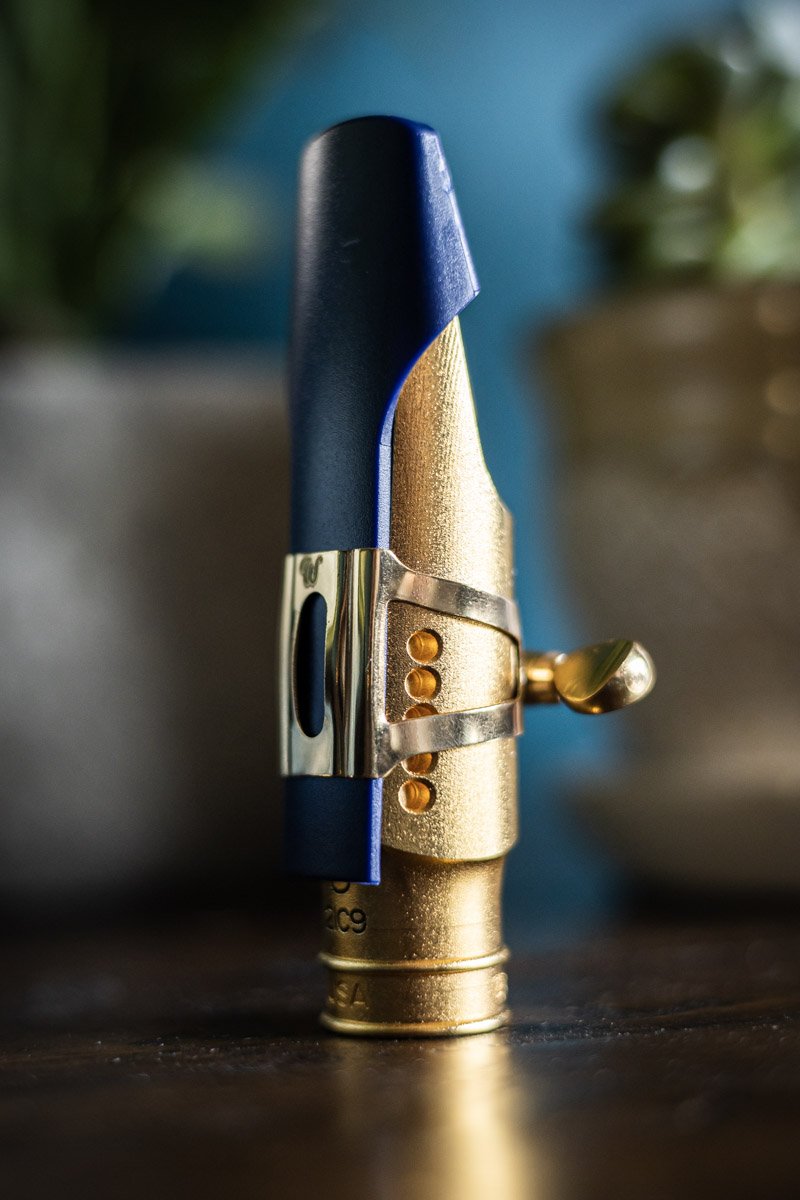 Theo Wanne Elements: Earth 2 Alto Gold Saxophone Mouthpiece Size 8, EA2-AG8