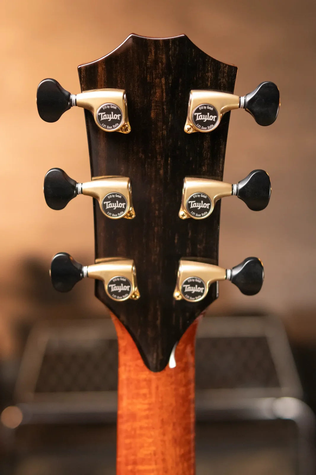 Taylor Custom Grand Auditorium Acoustic/Electric Guitar Master Grade Koa/Sinker Redwood - Used