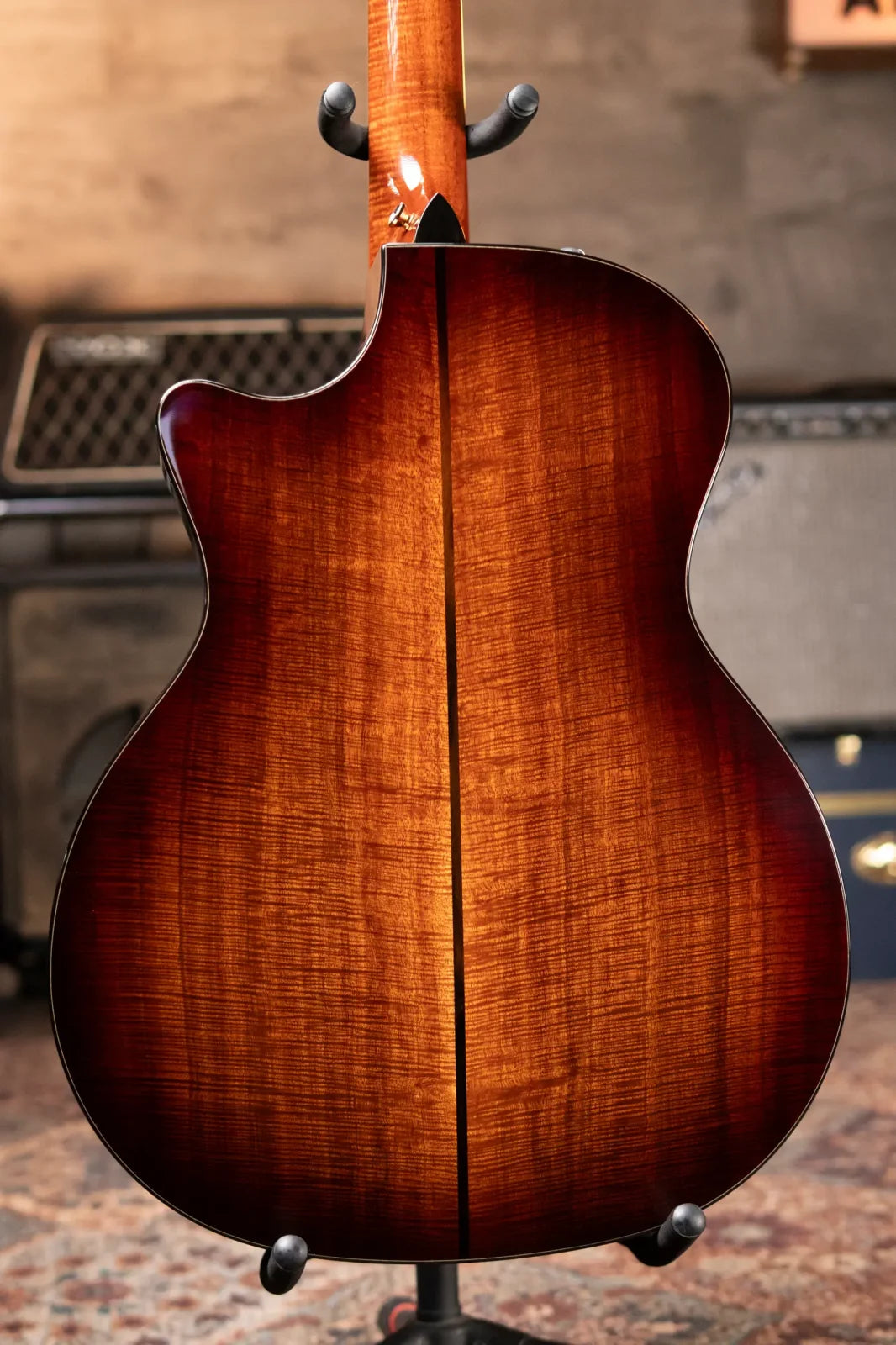 Taylor Custom Grand Auditorium Acoustic/Electric Guitar Master Grade Koa/Sinker Redwood - Used