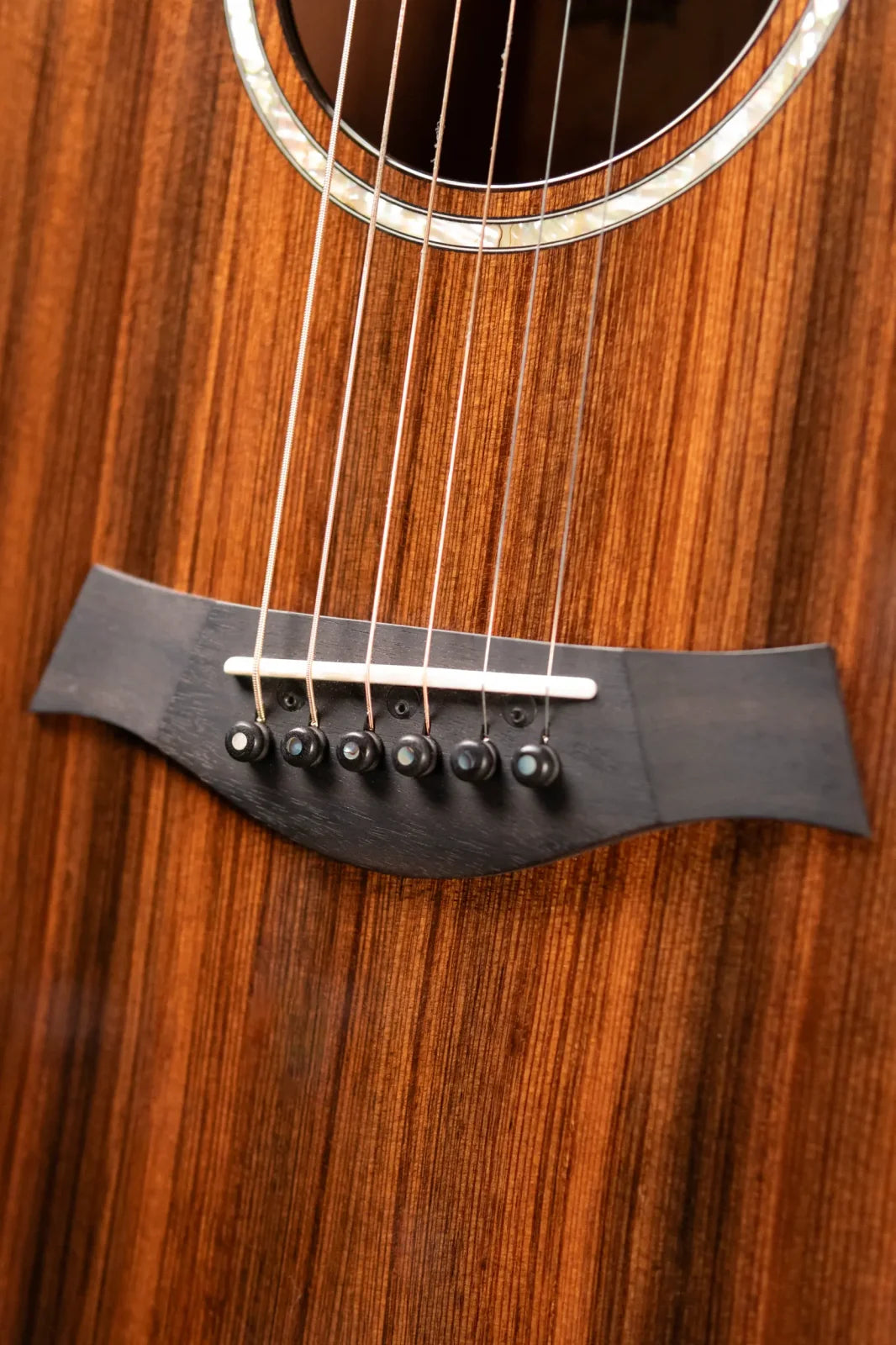 Taylor Custom Grand Auditorium Acoustic/Electric Guitar Master Grade Koa/Sinker Redwood - Used