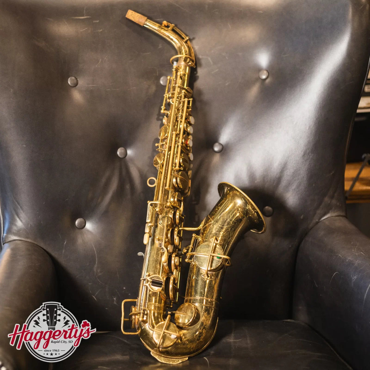 used good Martin Late 20s Low Pitch Alto Saxophone haggertys 1