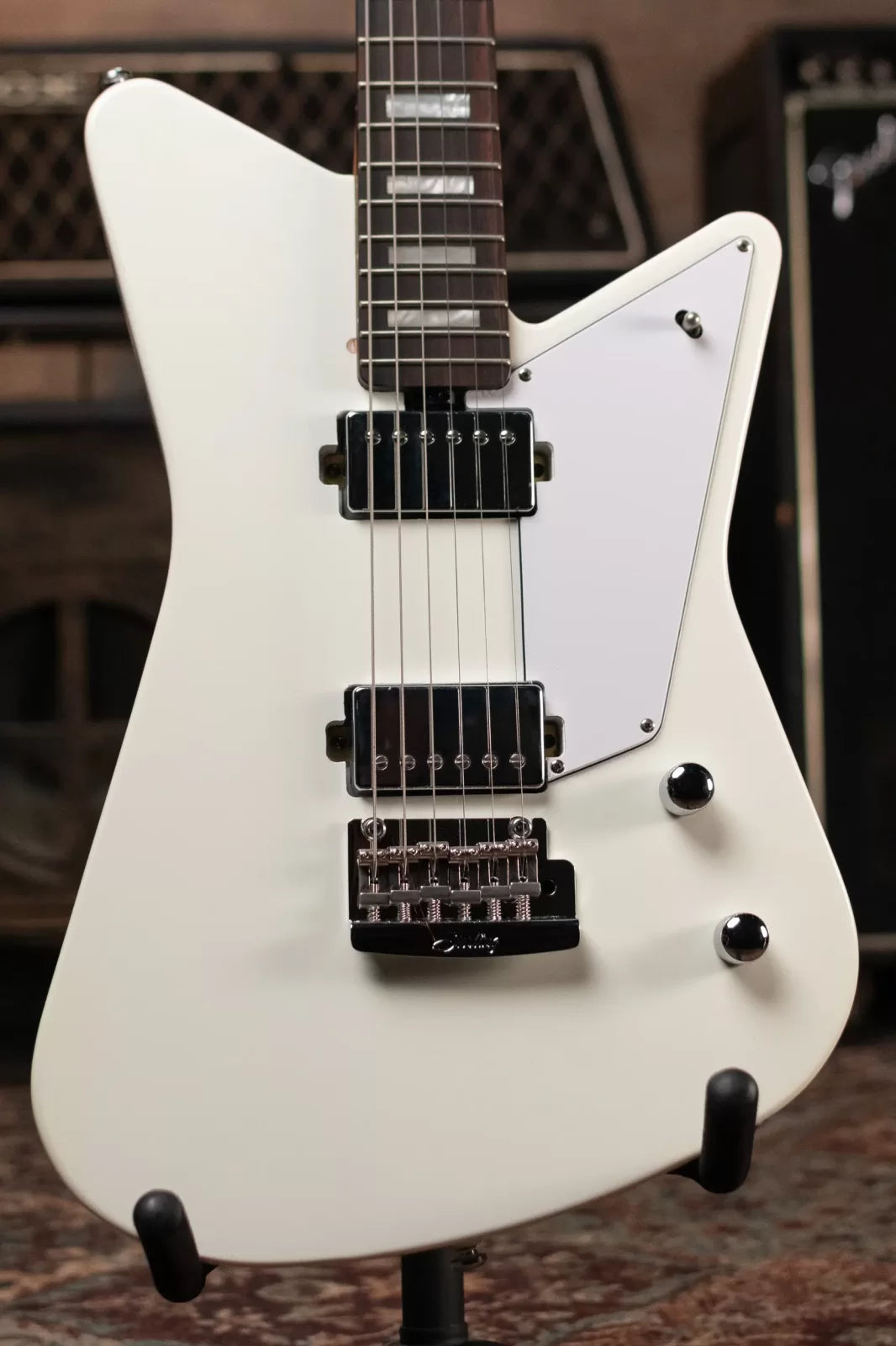 Sterling by Music Man Mariposa Electric Guitar - Imperial White
