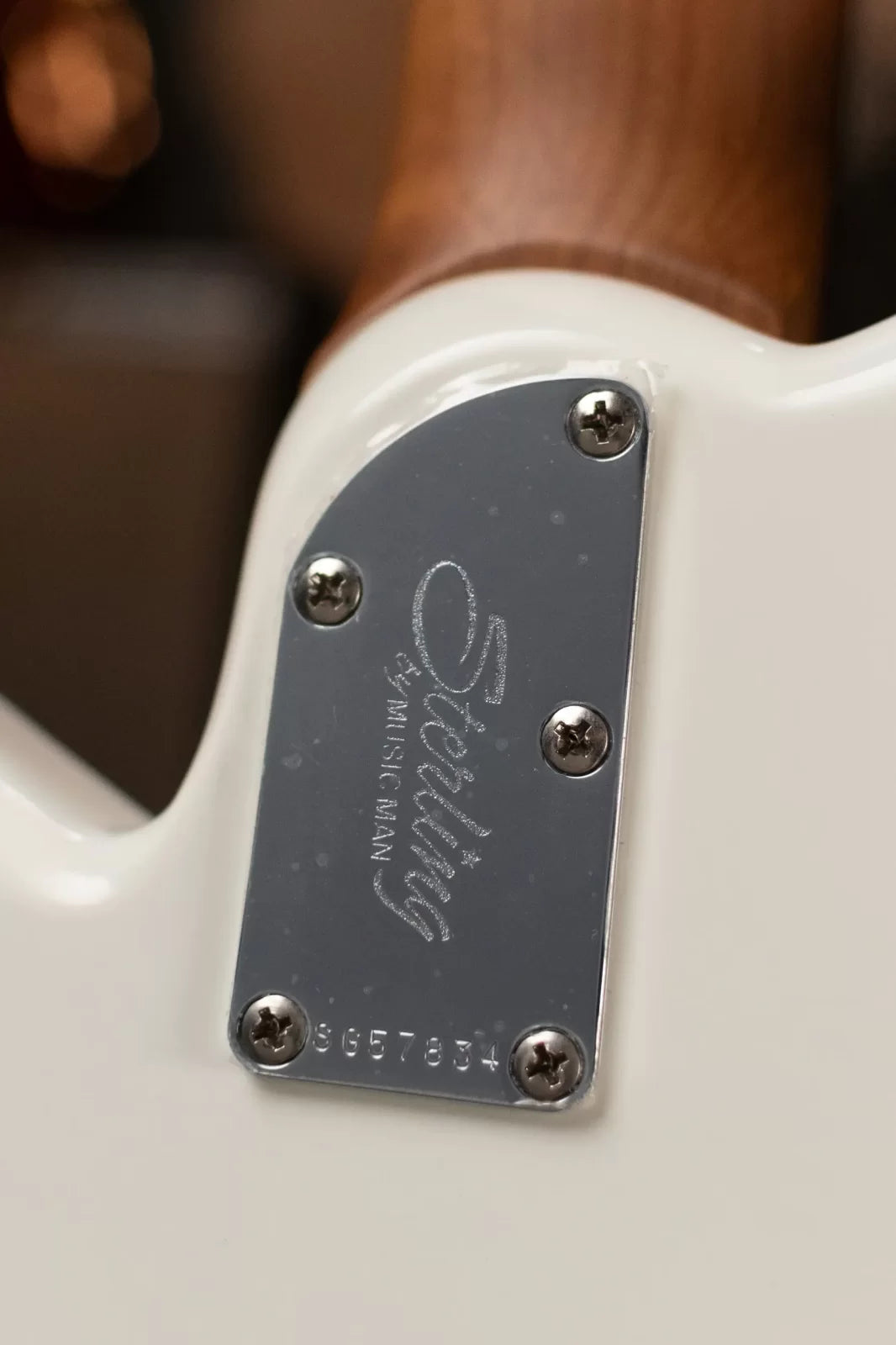 Sterling by Music Man Mariposa Electric Guitar - Imperial White