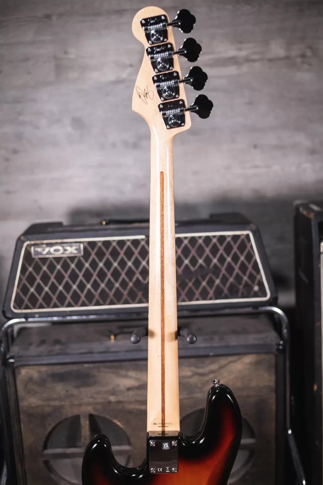 Fender Geddy Lee Jazz Bass - 3-Color Sunburst - Maple Fretboard w/Hardshell Case - Used
