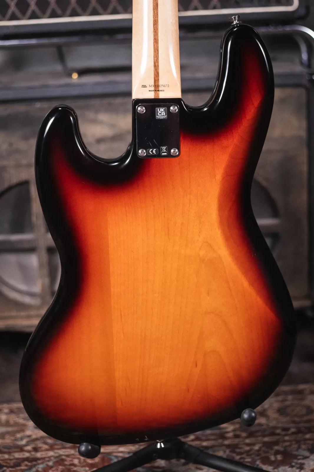 Fender Geddy Lee Jazz Bass - 3-Color Sunburst - Maple Fretboard w/Hardshell Case - Used