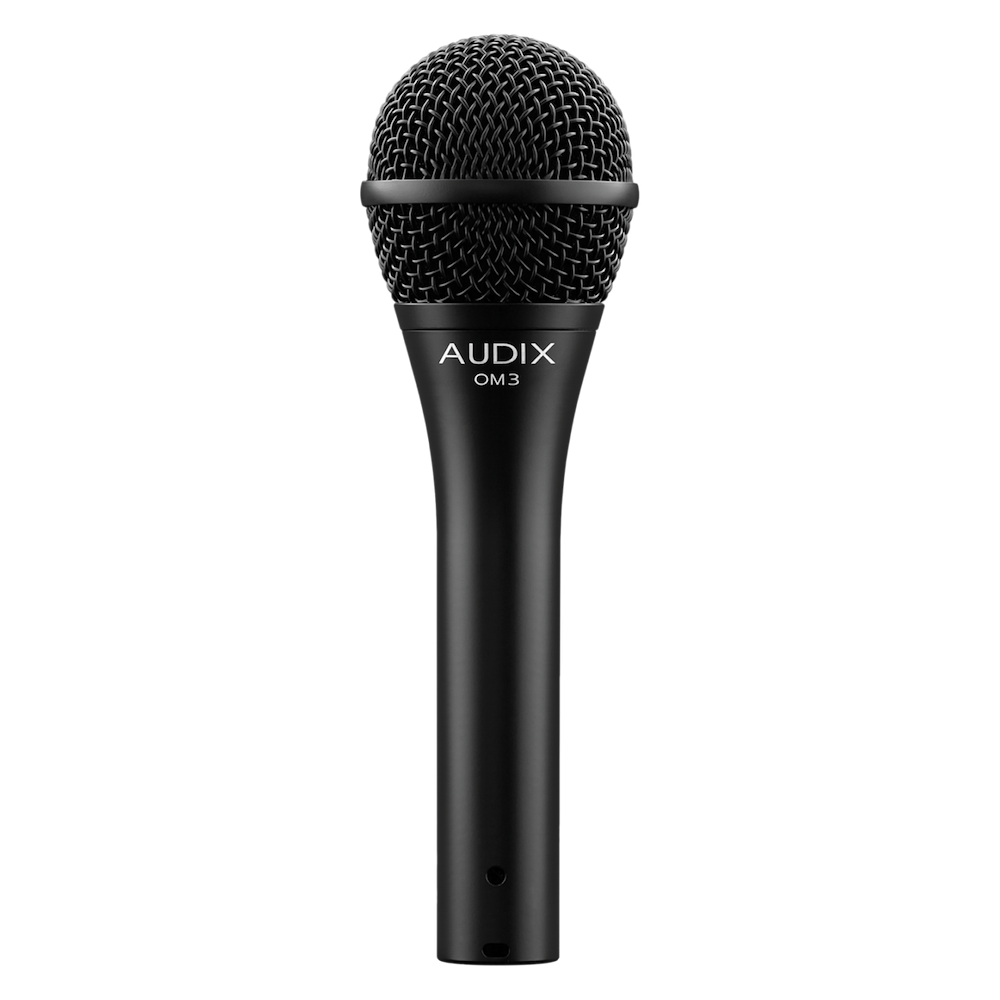 Audix OM3 Dynamic Vocal Mic with Clip and Pounch