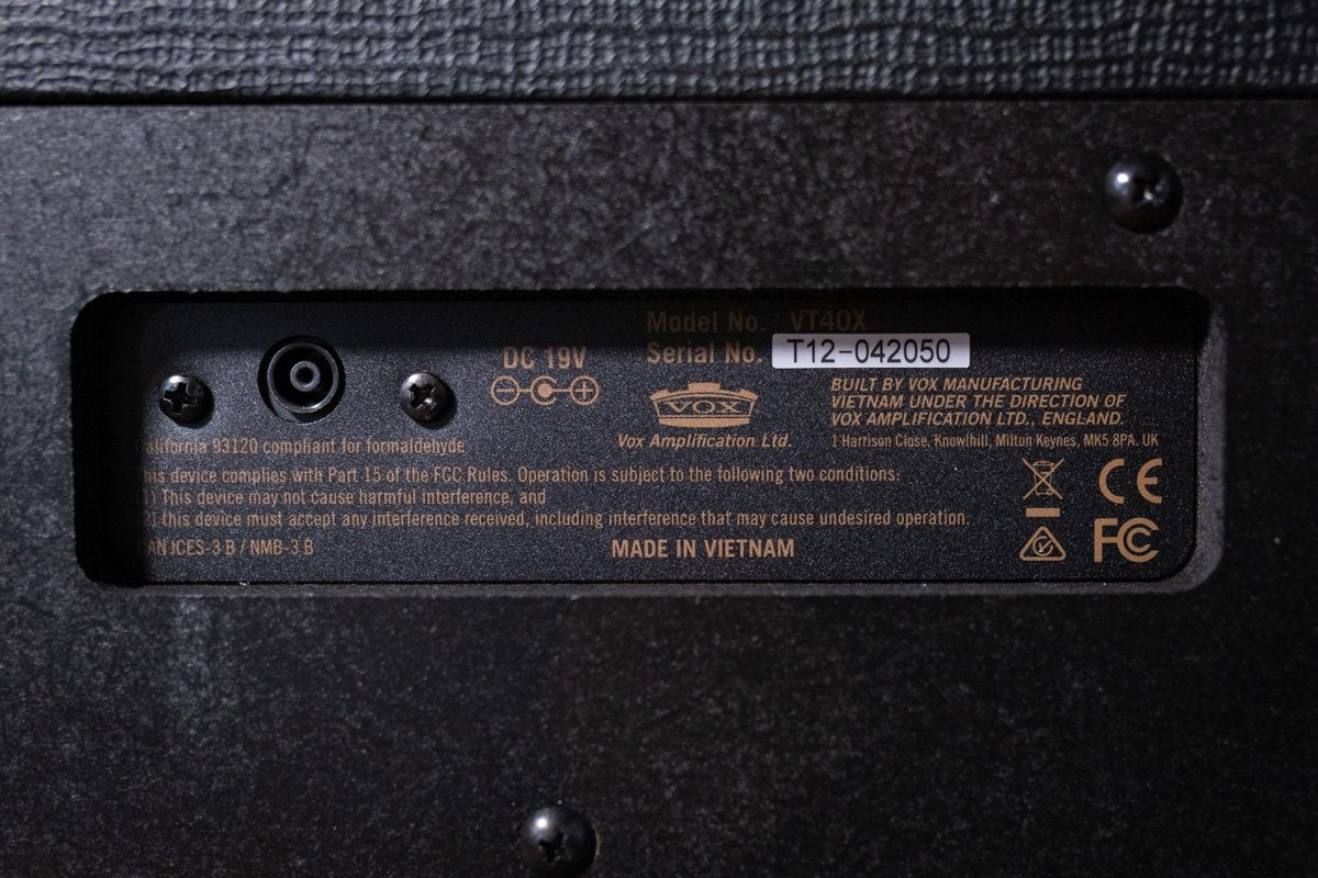 Vox VT40X 1x10" 40-watt Modeling Combo Amp