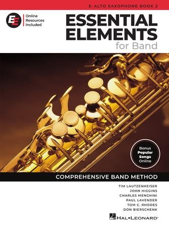 Essential Elements for Band – Eb Alto Sax Book 2 with EEi