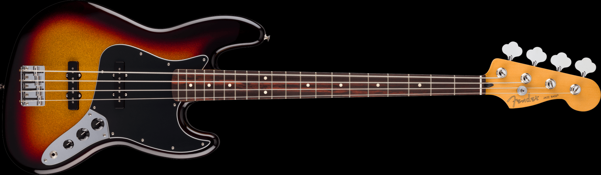 Fender Limited Edition Player II Jazz Bass, Rosewood Fingerboard - Sparkle 3-Color Sunburst