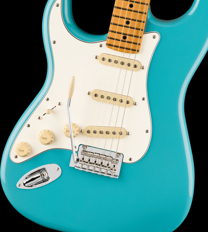 Fender Player II Stratocaster Left Hand Maple Fingerboard - Aquatone Blue