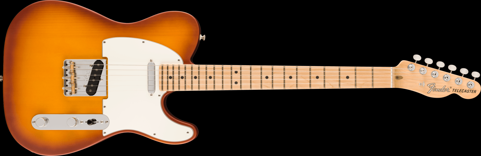Fender Limited Edition American Performer Timber Telecaster - Honey Burst with Deluxe Gig Bag