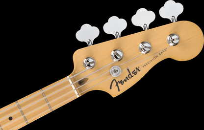 Fender Standard Precision Bass, Maple Fingerboard, White Pickguard - Candy Cola