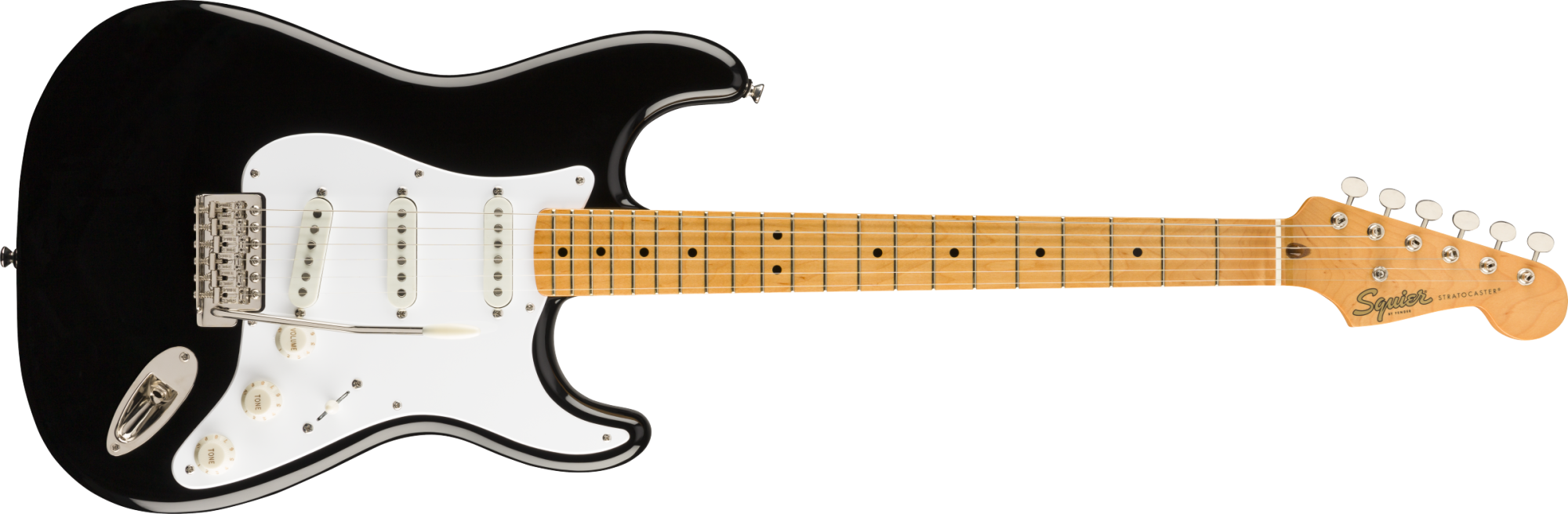 Squier Classic Vibe '50s Stratocaster Electric Guitar - Black
