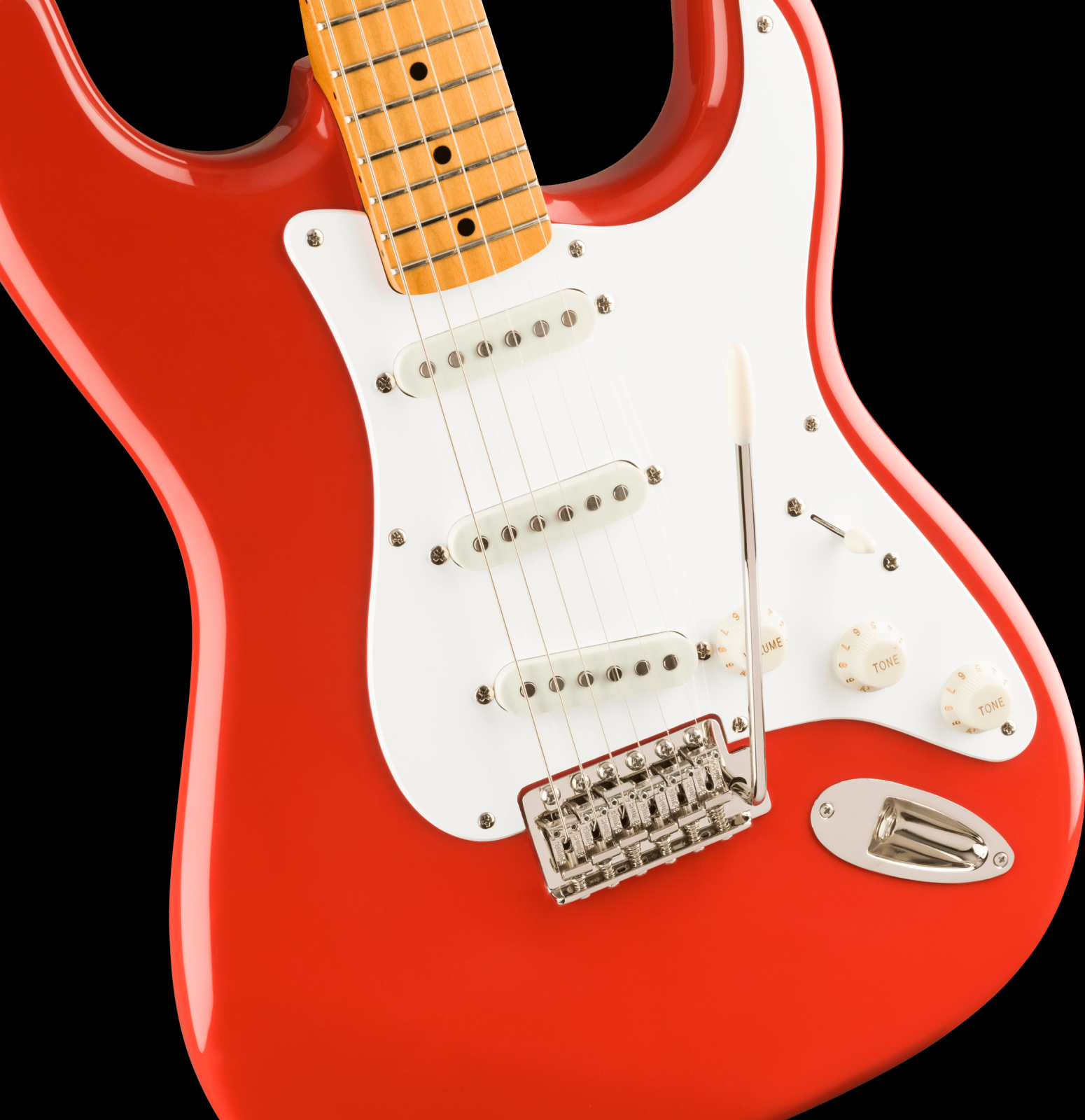 Squier Classic Vibe '50s Stratocaster Electric Guitar - Fiesta Red