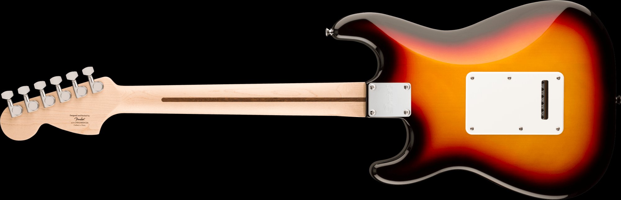 Squier Affinity Series Stratocaster Junior HSS Electric Guitar - 3-Color Sunburst