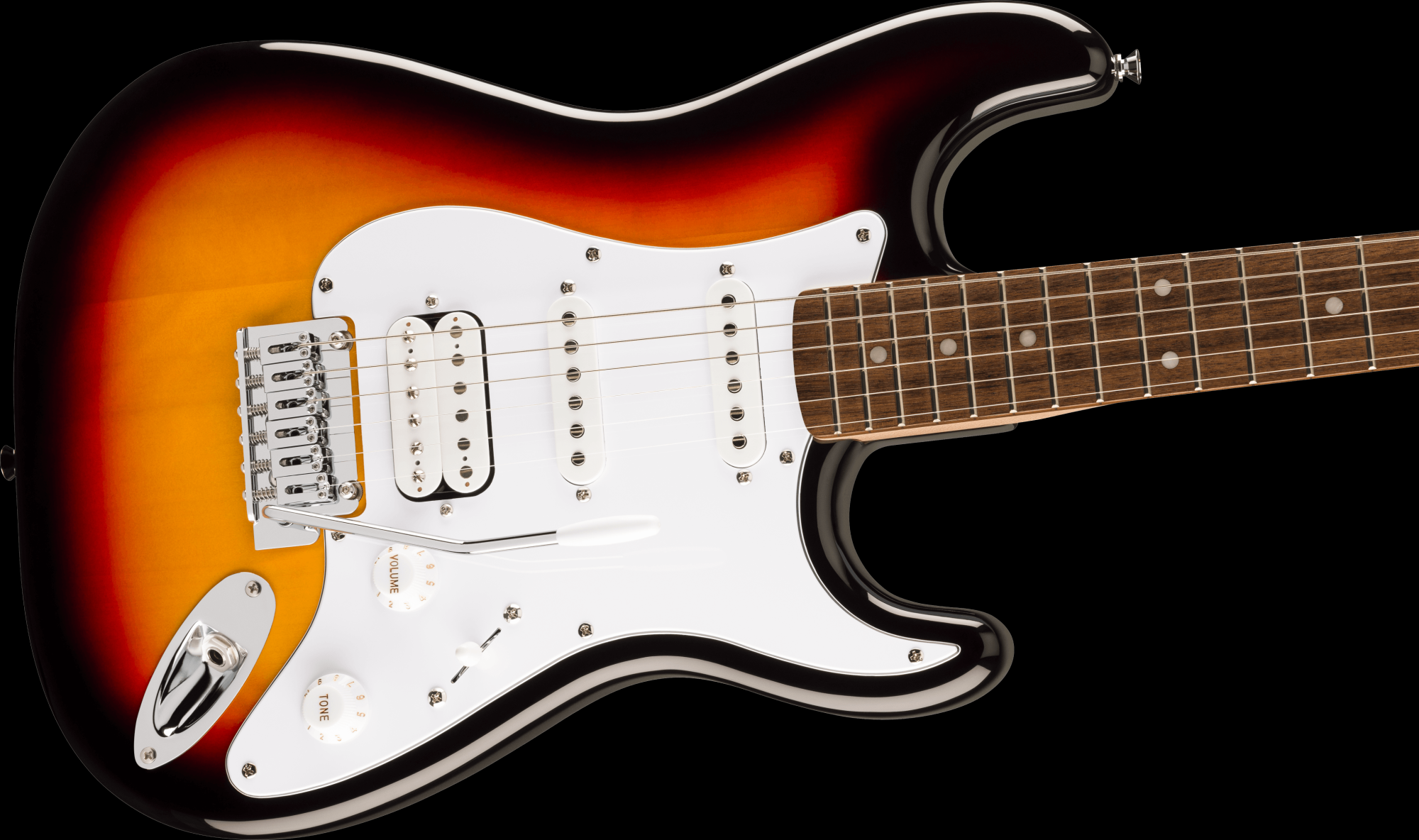 Squier Affinity Series Stratocaster Junior HSS Electric Guitar - 3-Color Sunburst