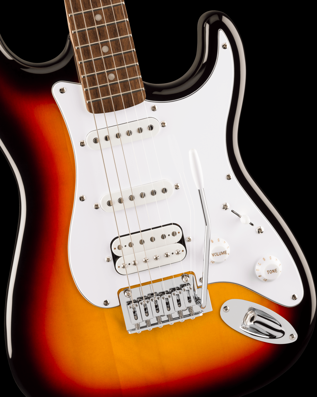 Squier Affinity Series Stratocaster Junior HSS Electric Guitar - 3-Color Sunburst