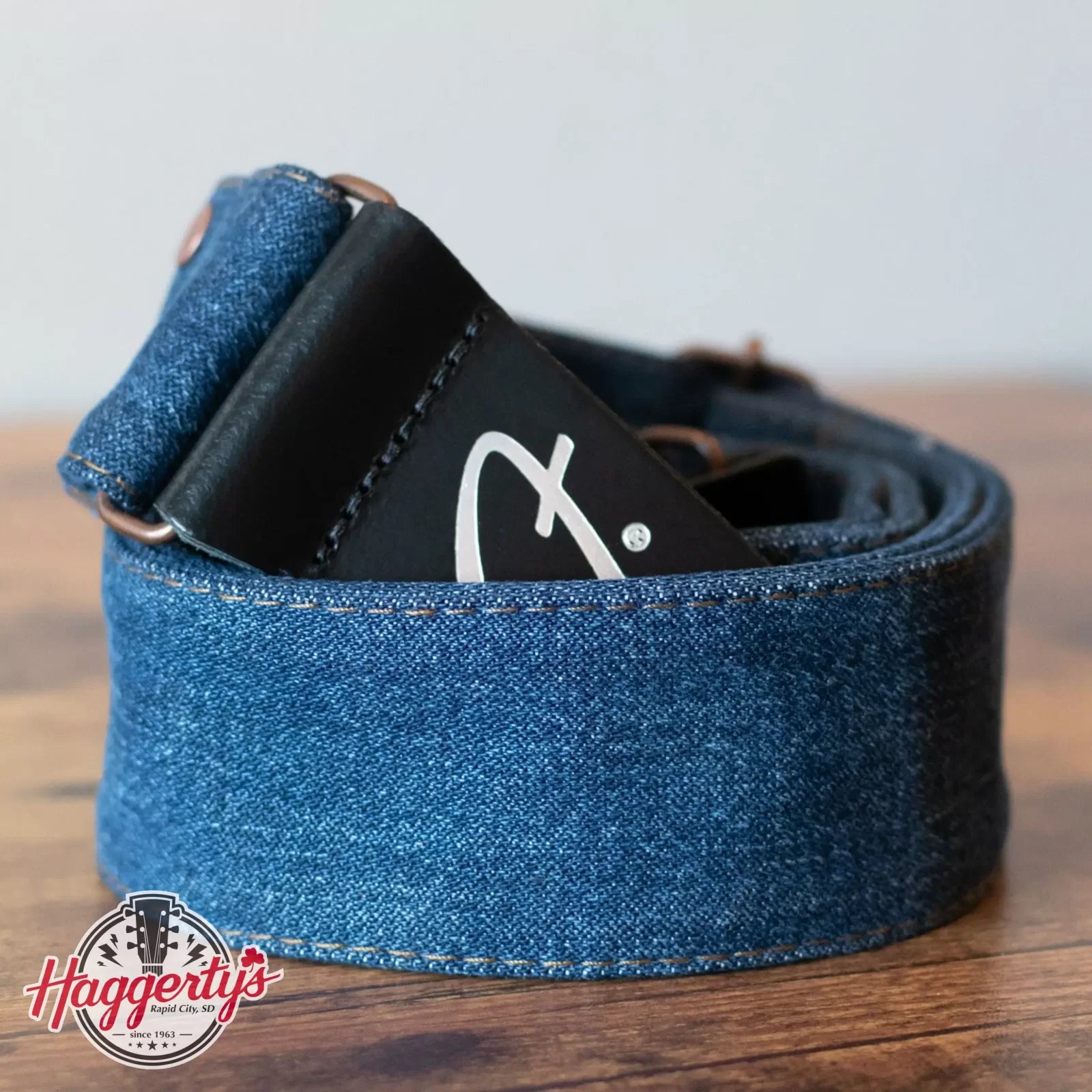 Fender X Wrangler Denim Strap, Indigo - Floor Model