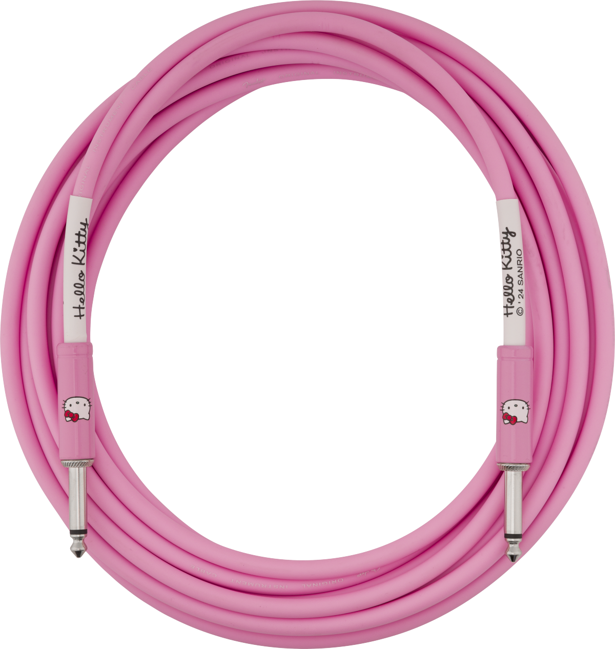 Fender x Hello Kitty 18.6' Instrument Cable - Pink