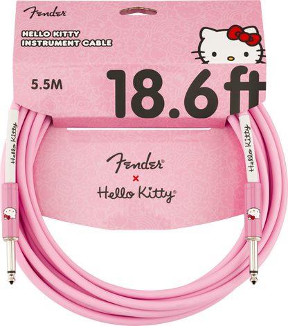 Fender x Hello Kitty 18.6' Instrument Cable - Pink