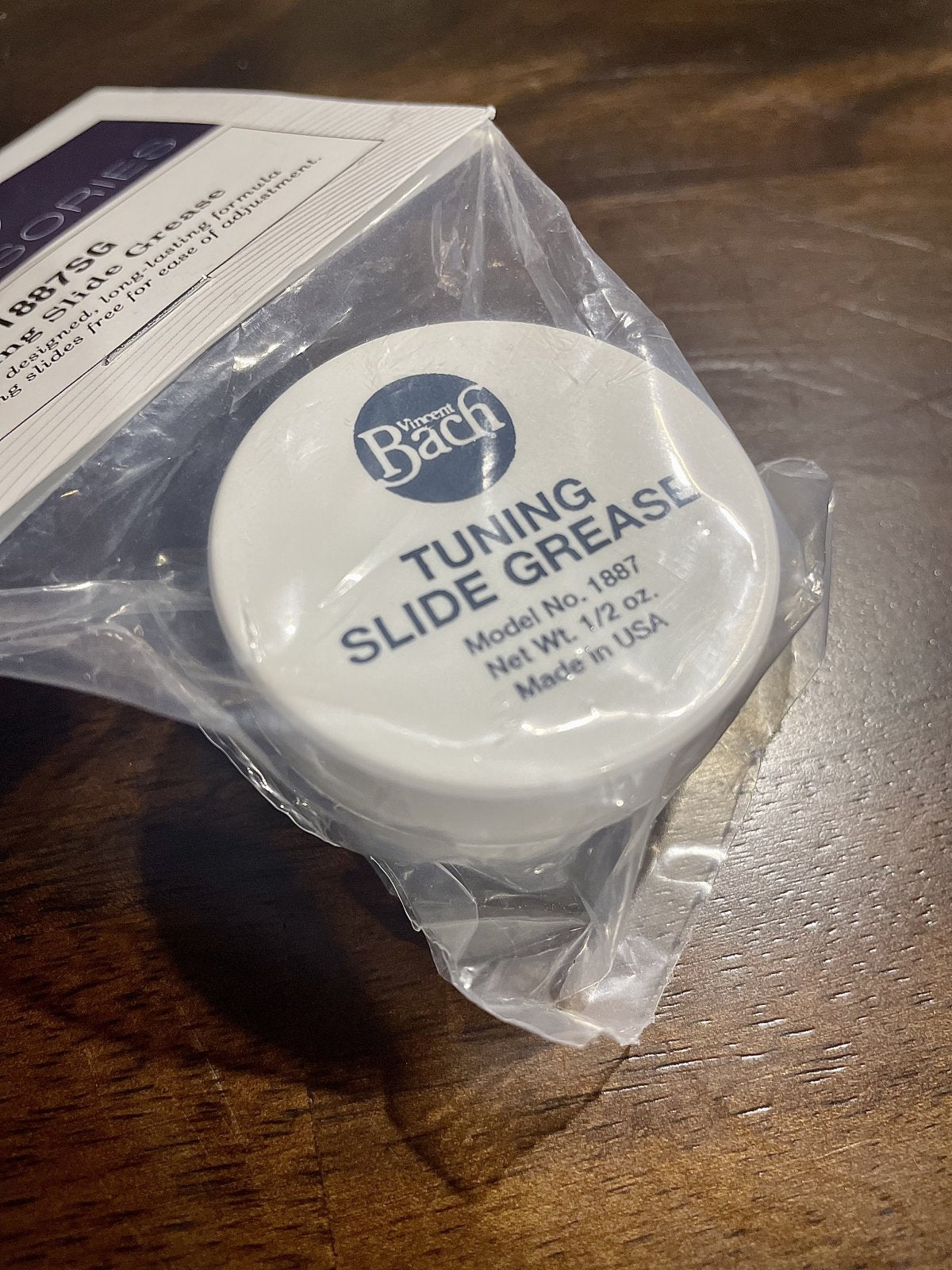 Bach Tuning Slide Grease 1/2 Oz. Bottle