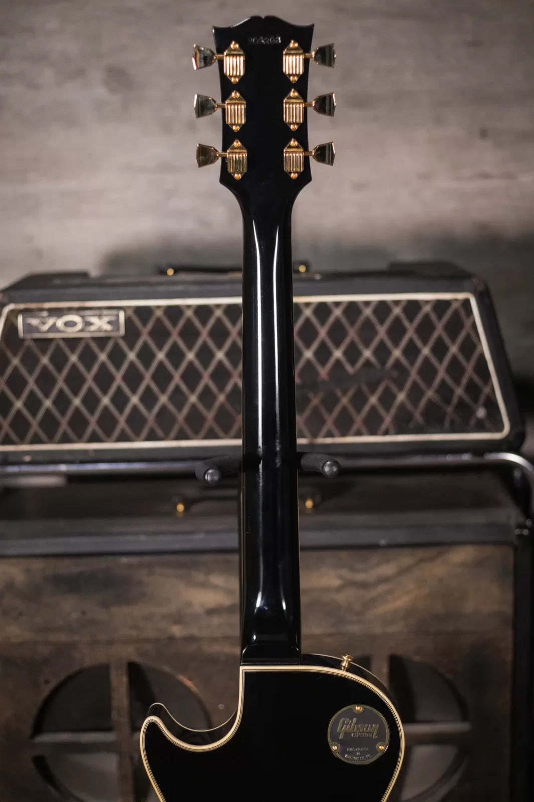 Gibson Custom Shop '68 Les Paul Custom Reissue - Ebony Gloss with Hardshell Case - Floor Model