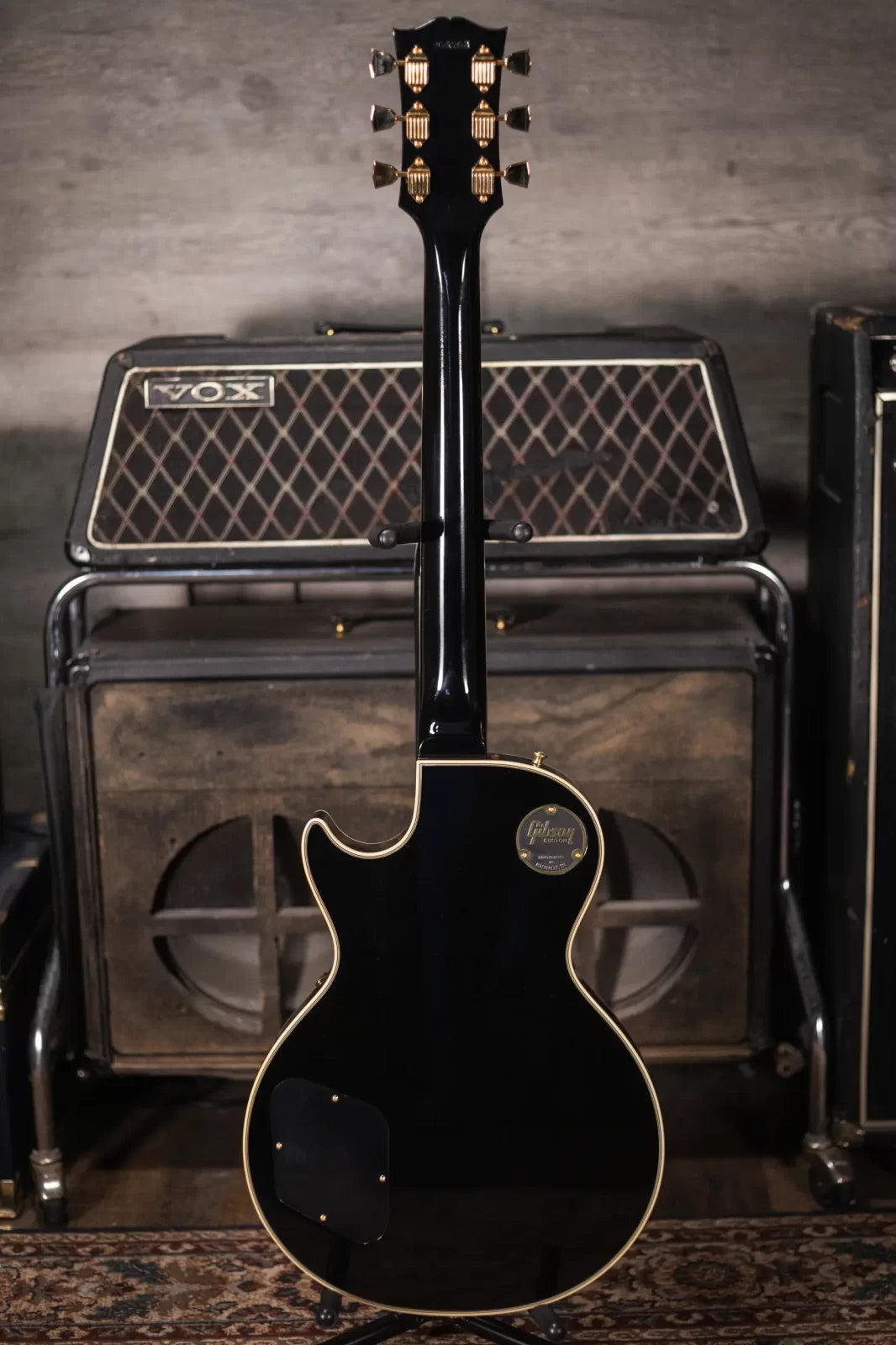 Gibson Custom Shop '68 Les Paul Custom Reissue - Ebony Gloss with Hardshell Case - Floor Model