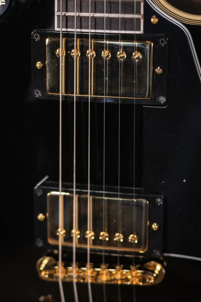 Gibson Custom Shop '68 Les Paul Custom Reissue - Ebony Gloss with Hardshell Case - Floor Model