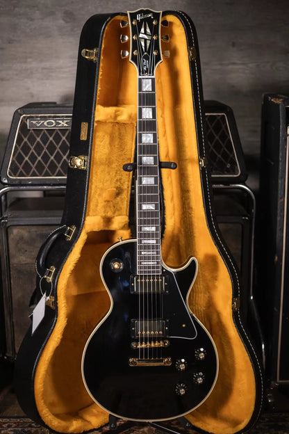 Gibson Custom Shop '68 Les Paul Custom Reissue - Ebony Gloss with Hardshell Case - Floor Model