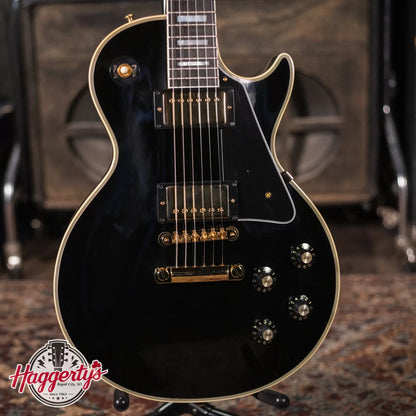 Gibson Custom Shop '68 Les Paul Custom Reissue - Ebony Gloss with Hardshell Case - Floor Model