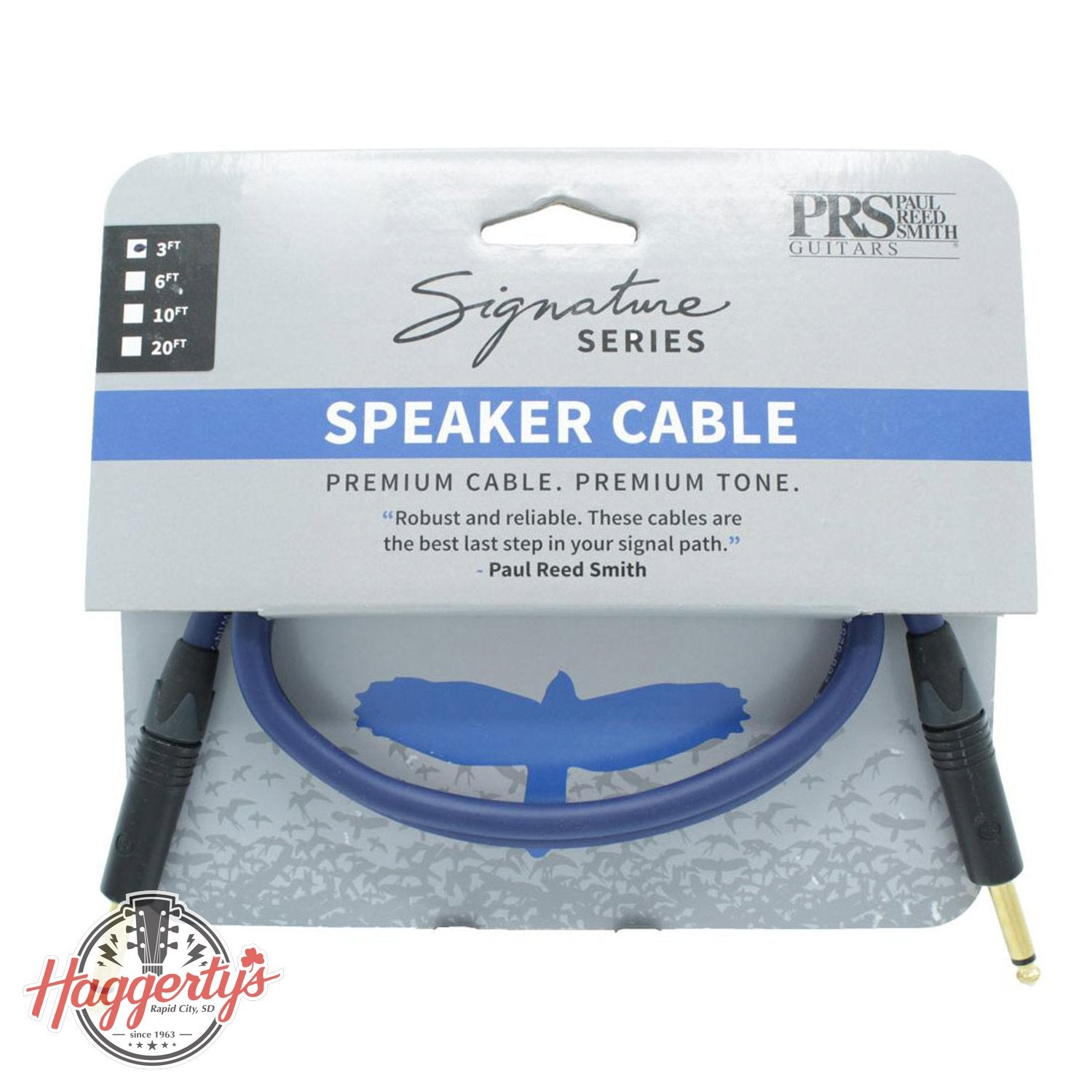 PRS 3ft Signature Speaker Cable