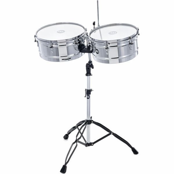 Meinl Percussion 13" & 14" Headliner® Series Timbales (Patented), Chrome