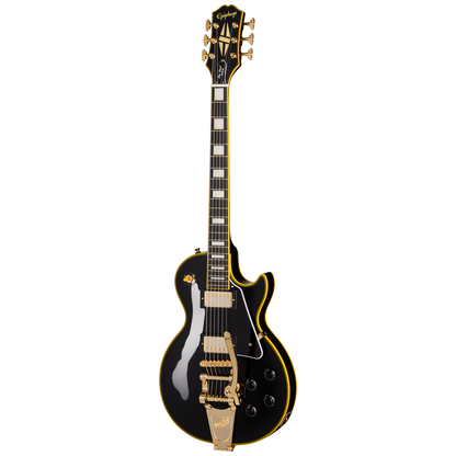 Epiphone Joe Bonamassa '59 Les Paul Custom Electric Guitar - Antique Ebony with Hardshell Case