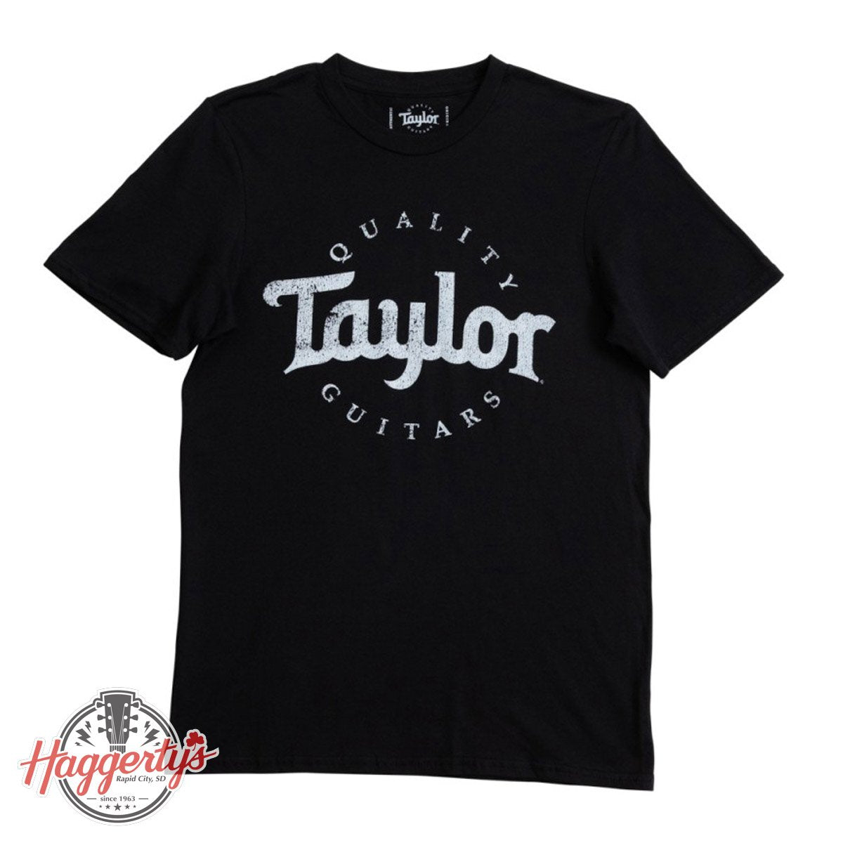 Taylor Men's Distressed Logo T - Medium