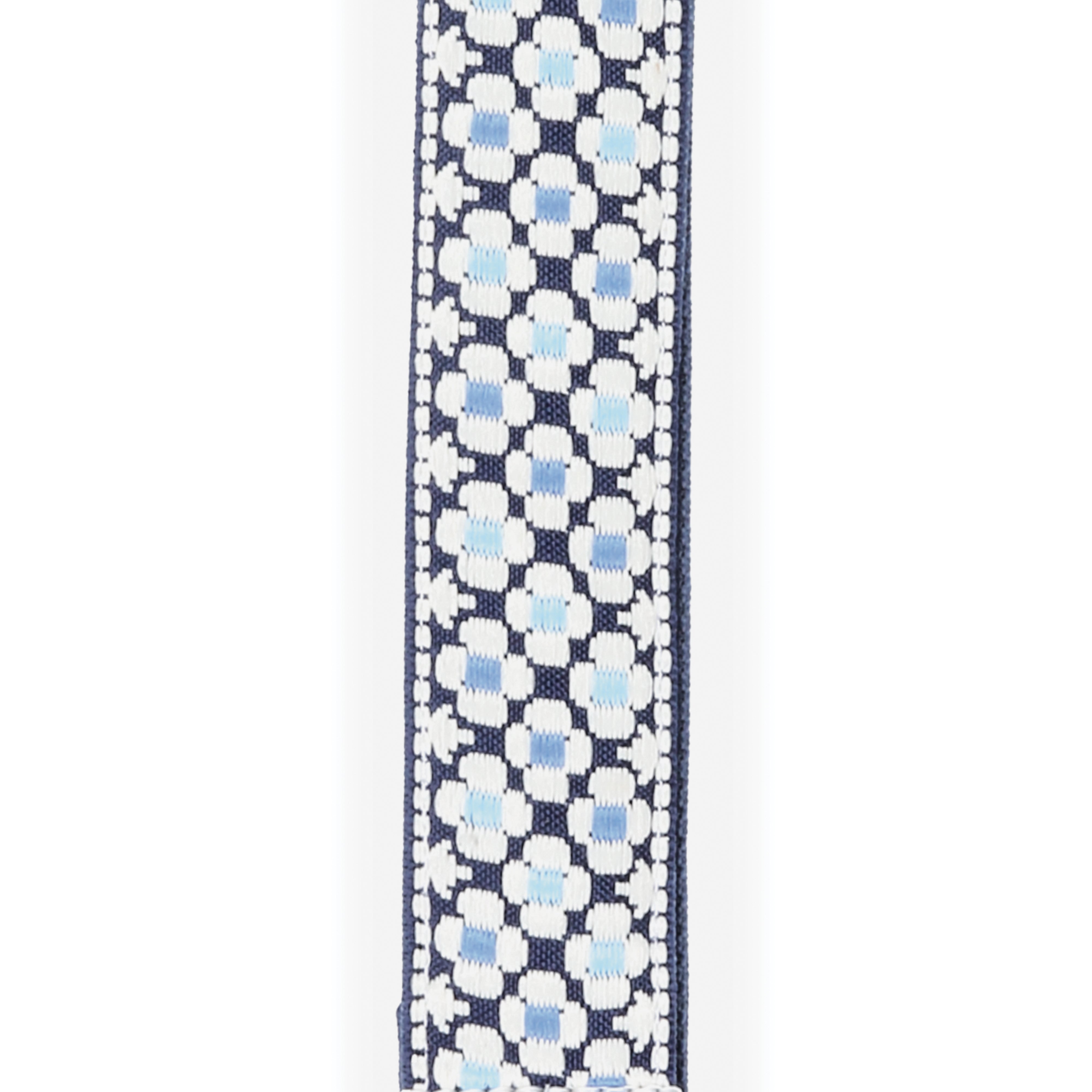 D'Addario Nylon Ukulele Strap, Blue Flowers