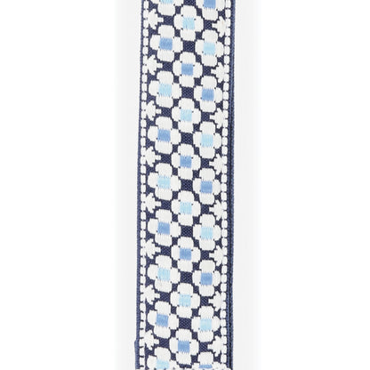 D'Addario Nylon Ukulele Strap, Blue Flowers