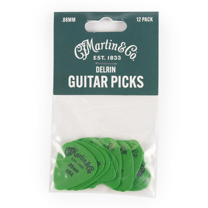 Martin Derlin Picks 12 Pack .88 Green