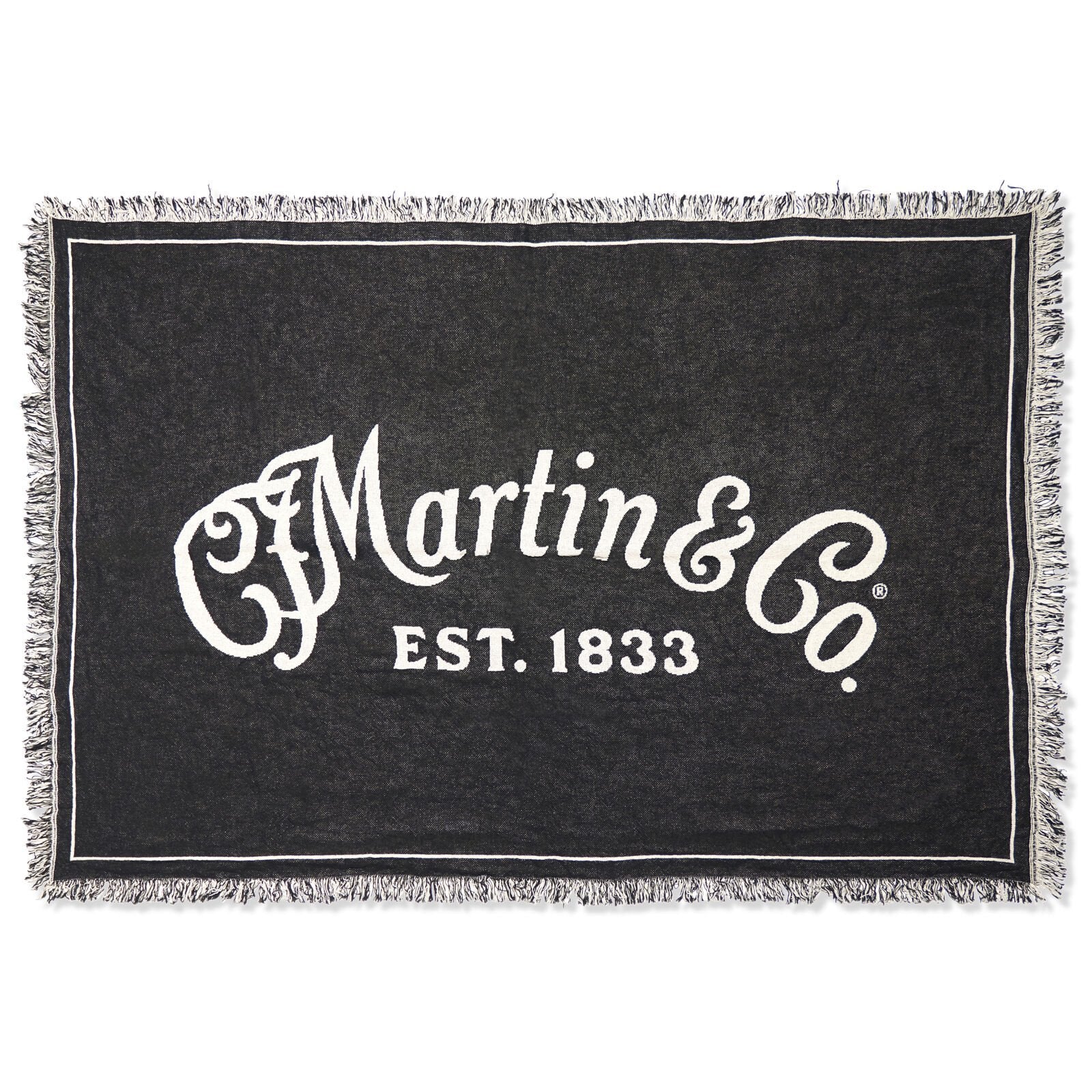 Martin Script Logo Woven Blanket
