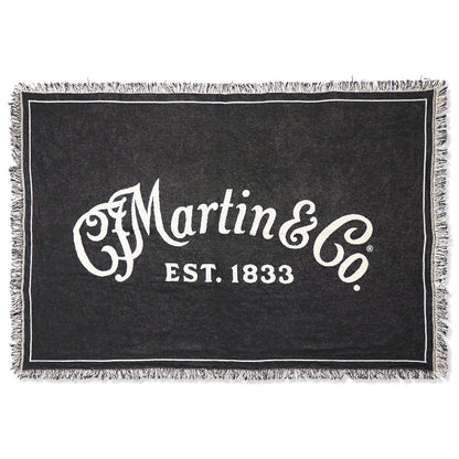 Martin Script Logo Woven Blanket