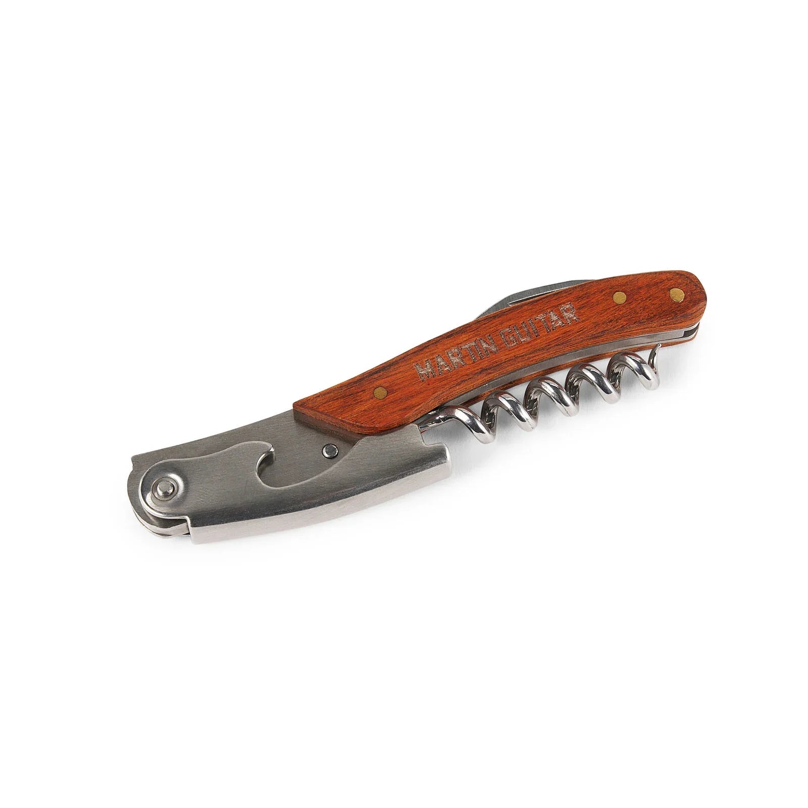 Martin Wine Opener - Wood and Stainless Steel